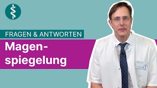 Magenspiegelung Fragen und Antworten  Asklepios [upl. by Thorner975]