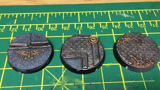 How to paint Sector Imperialis bases [upl. by Nylyahs]