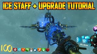 Ice Staff  ORIGINS Zombies  HOW TO BUILD AND UPGRADE TUTORIAL Ulls Arrow [upl. by Eniruam]