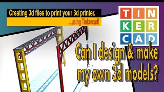 HOW DO I USE TINKERCAD TO DESIGN 3D MODELS FOR OUR MODEL RAILWAY [upl. by Neille]