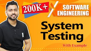 System Testing with examples  Software Engineering [upl. by Eseuqram672]