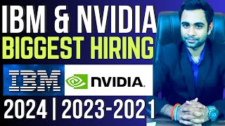 🔴IBM amp NVIDIA Biggest Hiring  Batch 2024  20232021  Exam Date 04022024 [upl. by Crescint]