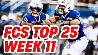 FCS football Top 25 Ballot Breakdown Week 11 [upl. by Uhp440]