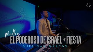 El Poderoso De Israel  Fiesta  Miel San Marcos MEDLEY  Jafet Galdamez KEY CAM MielSanMarcos [upl. by Purity]