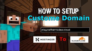 How to Setup Custom Domains for Minecraft Full Proces in hindi Indian hosting  2024 [upl. by Ahsats674]