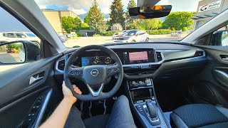 New Opel Grandland GS Line 2023 Test Drive POV  4K [upl. by Gildas]