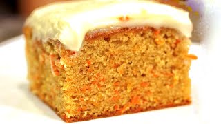 Simple Moist Carrot Cake Recipe  You must try this cake if you have carrots at home [upl. by Eniamraj15]