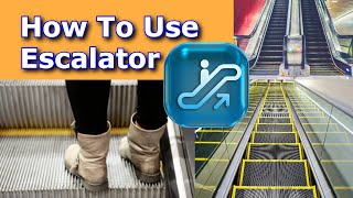 How To Use Escalator For The First Time  Shorts [upl. by Ardra706]