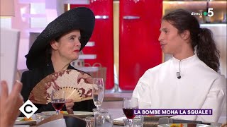 Au dîner avec Moha La Squale et Amélie Nothomb   C à Vous  13092018 [upl. by Iramo]