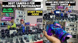 Delhi Camera Market  मात्र ₹5000 से शुरू🔥DSLRGopro Second Hand Camera  Camera Market In Delhi [upl. by Isaiah]