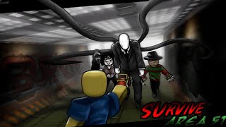 Survive And Kill The Killers in Area 51 All Bosses Roblox [upl. by Otrebmuh48]