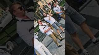 Suzanne Vega Tomes Dinner HITKIT brass cover 🙀🔥lviv brass street art cover music sax [upl. by Wade]