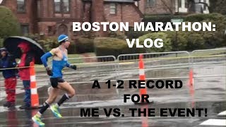 BOSTON MARATHON 2018 a DNF  Sage Canaday OTQ Running Series [upl. by Silera]