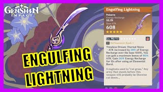 Ascend and Enhance Engulfing Lightning  Genshin Impact [upl. by Wieche838]