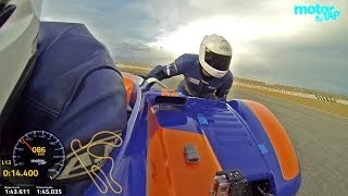 Onboard HD Steve Kershaw Racing  F1 Sidecar  Cartagena Track  Spain [upl. by Leehar744]