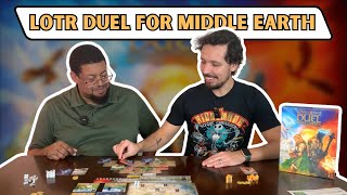 🧙🏻‍♂️REVIEW amp Gameplay  LOTR Duel For Middle Earth [upl. by Gibby]