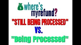 Being Processed vs Still Being Processed [upl. by Johnath43]