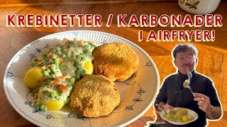 Krebinetterne  Karbonaderne i Airfryer [upl. by Yruy344]