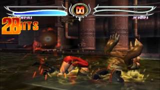 Bloody Roar 4 Bakuryu The Mole Super Combo [upl. by Eidolem506]