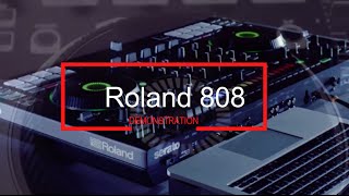 SERATO X ROLAND DJ 808 REVIEW amp DEMONSTRATION [upl. by Esinet]