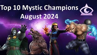 The Top 10 Mystic Champions in Marvel Contest of Champions  August 2024 [upl. by Ive]