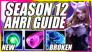 NEW AHRI REWORK GUIDE Season 12  Rank 1 Ahri Guide by LegitKorea [upl. by Ginder]