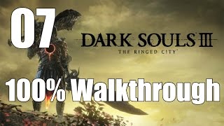 Dark Souls 3 The Ringed City  Walkthrough Part 7 Slave Knight Gael [upl. by Nolyar599]