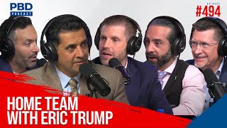 Eric Trump on Rogan Interview Upbringing Kamala Rally amp Doug Emoff Allegations  PBD Podcast [upl. by Esoranna]