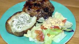 How to Make a Restaurant Quality Baked Potato in the Toaster Oven [upl. by Hamlin980]