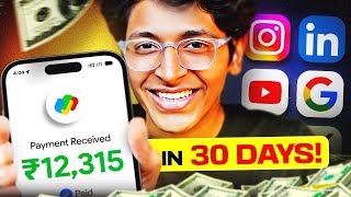 Make Your FIRST ₹10000 with Phone in 30 DAYS No Experience Needed  Freelancing for Beginners [upl. by Faunia998]