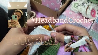 CROCHET HEADBAND  easy pattern  classy headband [upl. by Larianna]