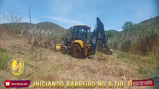 iniciando construção do barreiro do sítio sítio [upl. by Guyon]