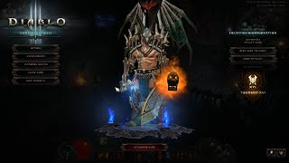 Diablo 3 27 PTR TEST New Emanate Follower 10 min GR 122 Frenzy Barb [upl. by Lefton]