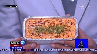 Resep Kuliner Online Kekinian Salmon Kani Mentai Rice NET12 [upl. by Pelpel]