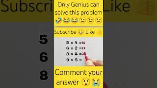 Comment your answer 😲maths howtosolvmathpuzzles puzzle [upl. by Nnylimaj519]