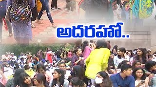 నిఫ్ట్ కళాశాలలో చేనేత హస్తకళా ప్రదర్శన  Craft Bazaar Organised  Madhapurs NIFT College [upl. by Demona]