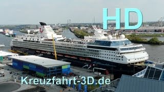 Highlights Auslauf TUI Mein Schiff 1 zur FULL METAL CRUISE Hamburg 05 Mai 2013 [upl. by Lazaruk]