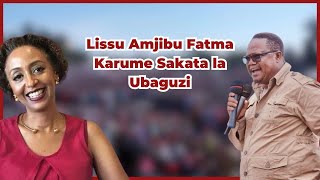 Tundu Lissu Amjibu Fatma Karume Sakata la quotUbaguziquot [upl. by Dewey]