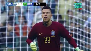 🔴URUGUAY VS BRASIL EN VIVO  PARTIDO DE CUARTOS DE FINAL DE PES 21 Simulation Gameplay [upl. by Laucsap]