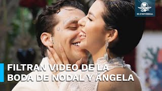 Sale a la luz video inédito de la boda de Ángela Aguilar y Christian Nodal [upl. by Nickerson]