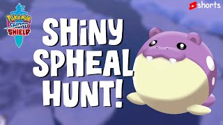 Shiny Spheal Wild Encounter Hunt Pokemon Sword and Shield SHORTS [upl. by Firestone]