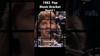 Centrefold vs Heat of the Moment 1982 Pop Music Bracket Round 1 [upl. by Hanala]