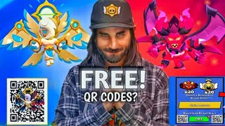 ⭕🎁NEW 🆕 ⚠️ 2X REDEEM CODES⚡🌟 FREE ANGELIC STARR DROPS  BRAWL STARS QR 🔥CODE amp GIFTs 🎁 2024 [upl. by Neelrihs]