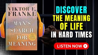 Mans Search for Meaning by Viktor Frankl Audiobook  Book Summary in English [upl. by Broeker802]