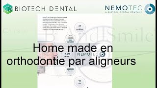 Le Home Made en Orthodontie Par Aligneurs cest dabord un Logiciel  Nemocast le plus complet [upl. by Savart773]