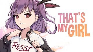 Nightcore  Thats My Girl Lyrics [upl. by Lucania]