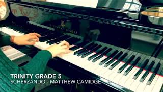 Trinity Grade 5 Scherzando  Camidge 2nd movt Sonata No1 in G maj syllabus 20212023 and 20182020 [upl. by Ecirbaf]