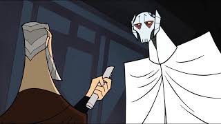 The Clone Wars Count Dooku trains General Grievous [upl. by Tremayne]