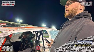 Dirt Car Sportsman Last Chance Race at Oswego Onboard with Taylor Vanderzanden REARCAMERA VOL553 [upl. by Ylrevaw139]