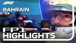 FP1 Highlights  2024 Bahrain Grand Prix [upl. by Topliffe]